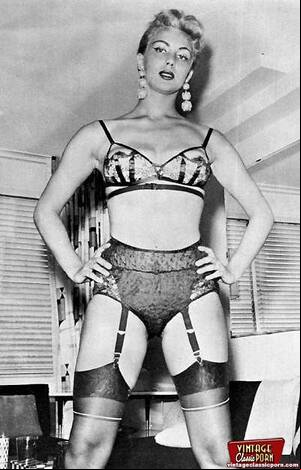 1950s Lingerie Porn - Vintage lingerie porn - Retro lingerie retro very sexy vintage lingerie  chick dessert jpg 400x625