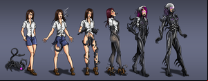 Female Alien Transformation Porn - Alien Heroine Transformation (commission) by ReMaker - Hentai Foundry