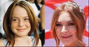 Big Boob Porn Lindsay Lohan - Lindsay Lohan's Transformation Over the Years: See Photos