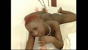 bald black pussy fuck - bald black latina sucking big dildo
