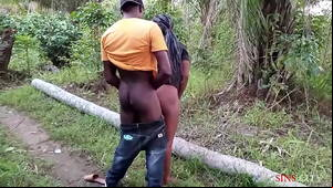 African Bizarre Porn - African strange spirit caught two city lovers fucking in the bush - XNXX.COM