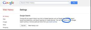 Erase Porn - Remove Entire Search History Google Search history