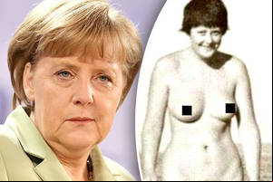 German Female Nudists Porn - Angela Merkel and a photo supposedly showing her naked