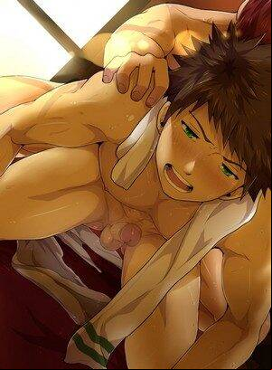 cute yaoi hentai - Hentai Gay Men In Love Having Some Sexy Time