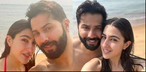 nude beach dancers - Varun Dhawan & Sara Ali Khan enjoy a Beach day in Goa | DESIblitz